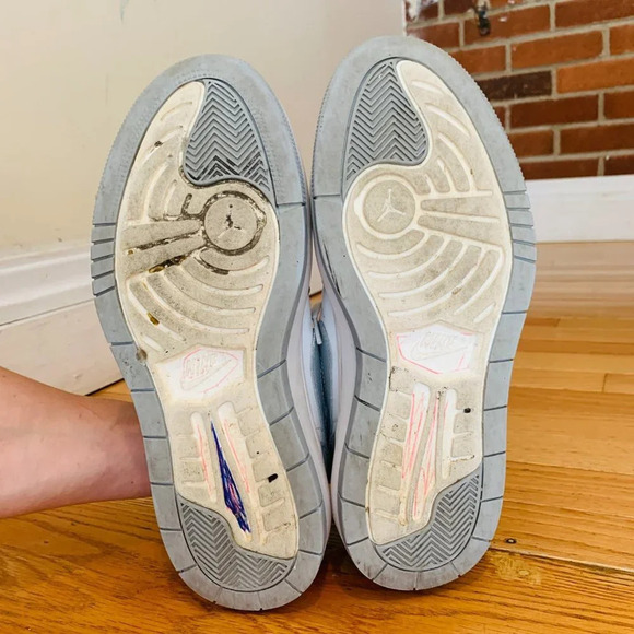 Air Jordan 1 Elevate Low Women's Size 8.5 White/Wolf Grey-White DH7004-100 - Picture 14 of 16